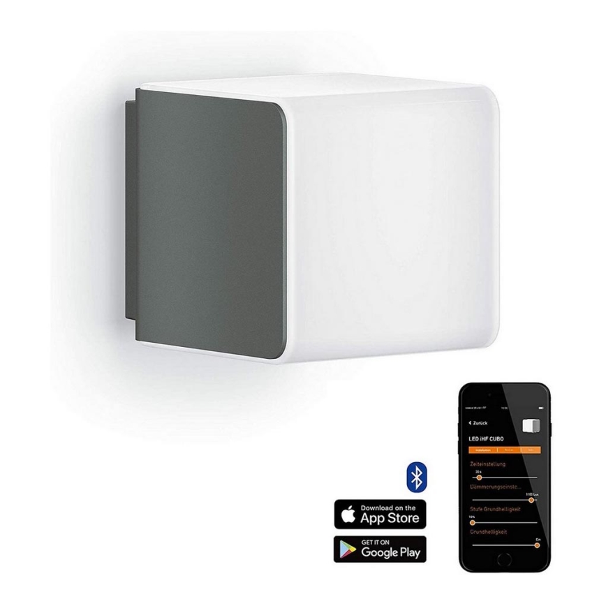 Steinel 055493 - Вуличний світлодіодний світильник з датчиком L 830 LED/9,5W/230V IP44 антрацит