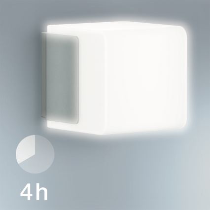 Steinel 055523 - Вуличний світлодіодний світильник з датчиком L 835 LED/9,5W/230V IP44 срібний