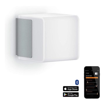 Steinel 055523 - Вуличний світлодіодний світильник з датчиком L 835 LED/9,5W/230V IP44 срібний