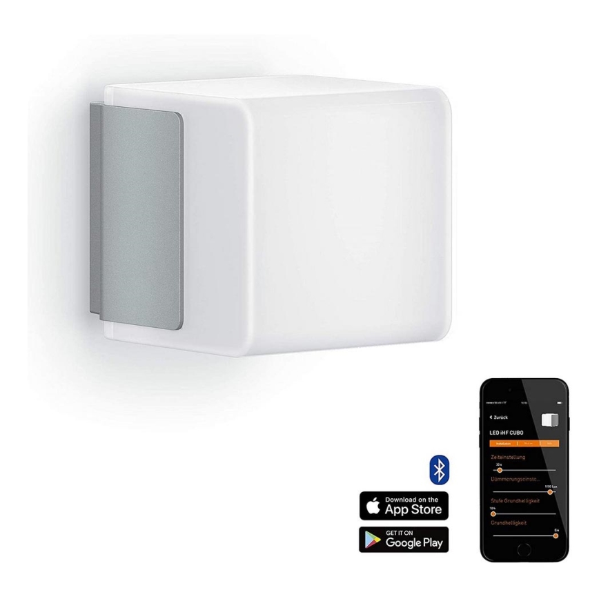 Steinel 055523 - Вуличний світлодіодний світильник з датчиком L 835 LED/9,5W/230V IP44 срібний