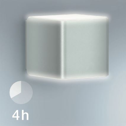 Steinel 055547 - Вуличний світлодіодний світильник з датчиком L 840 LED/9,5W/230V IP44 срібний