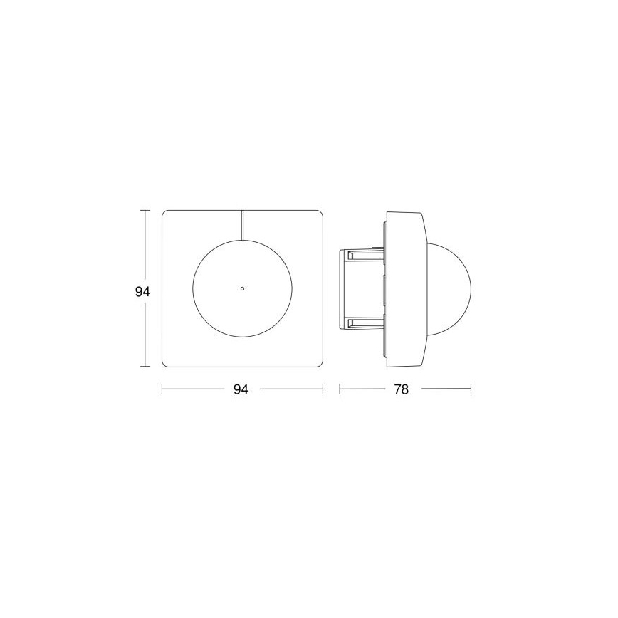 Steinel 055721 - Датчик руху IS 3180 COM1 230V білий