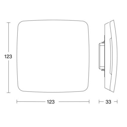 Steinel 056353 - Мультисенсор True Presence KNX білий