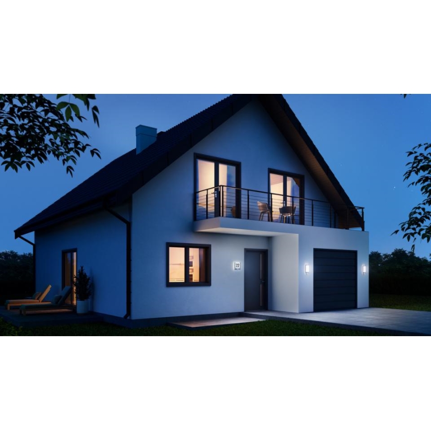 Steinel 056506 - Вуличний світлодіодний світильник з датчиком L 240 LED/7,5W/230V IP44