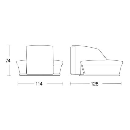 Steinel 056650 - Датчик движения SensIQ S IP54 антрацит