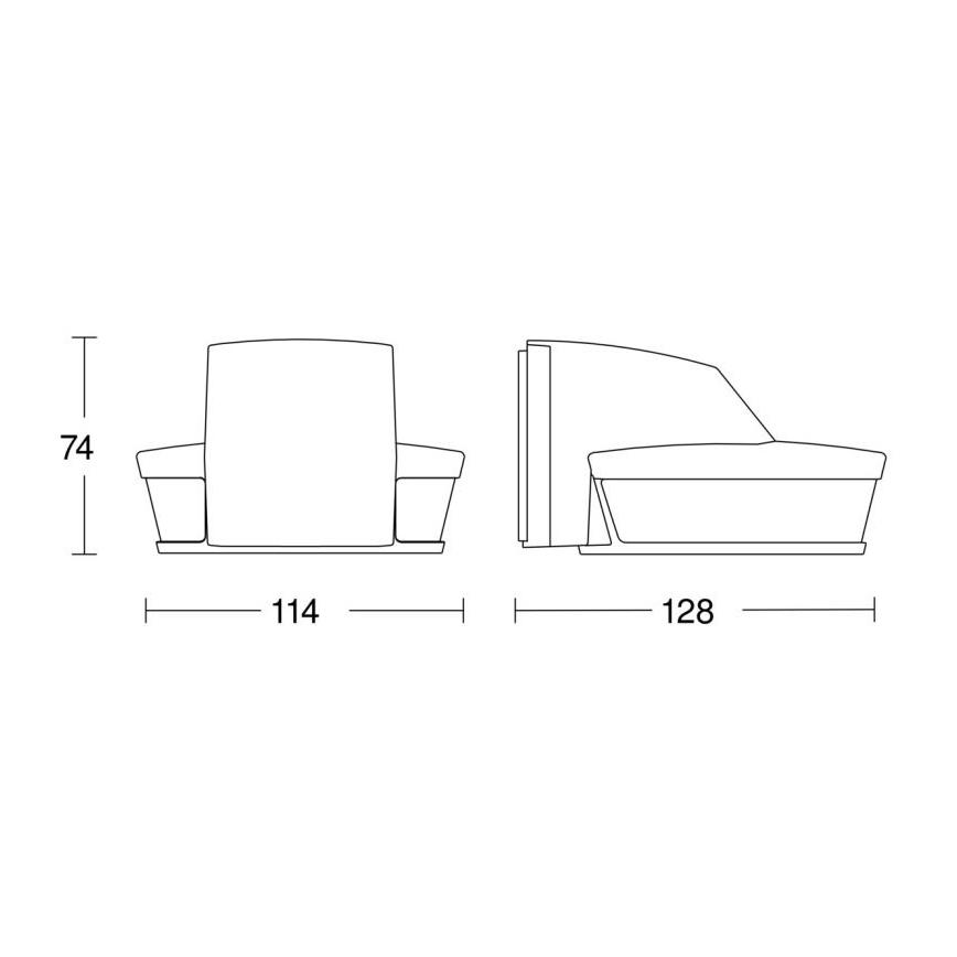Steinel 056650 - Датчик движения SensIQ S IP54 черный