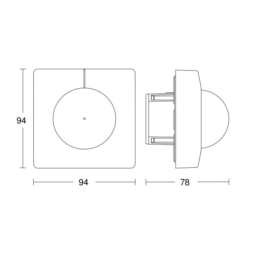 Steinel 057367 - Датчик руху IS 3180 DALI-2 IPD білий