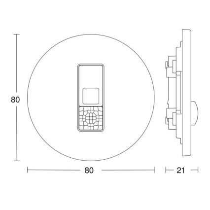 Steinel 057732 - Датчик присутствия IR Micro DALI-2 белый