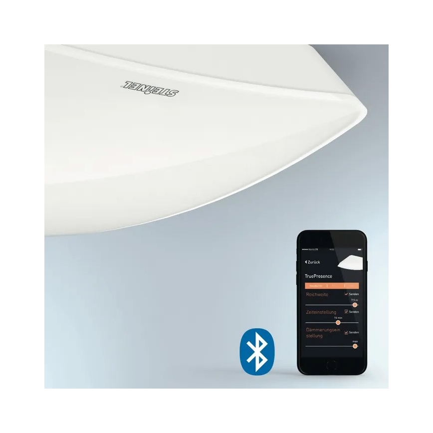 Steinel 057930 - Детектор присутності TRUE PRESENCE COM2 білий IP54