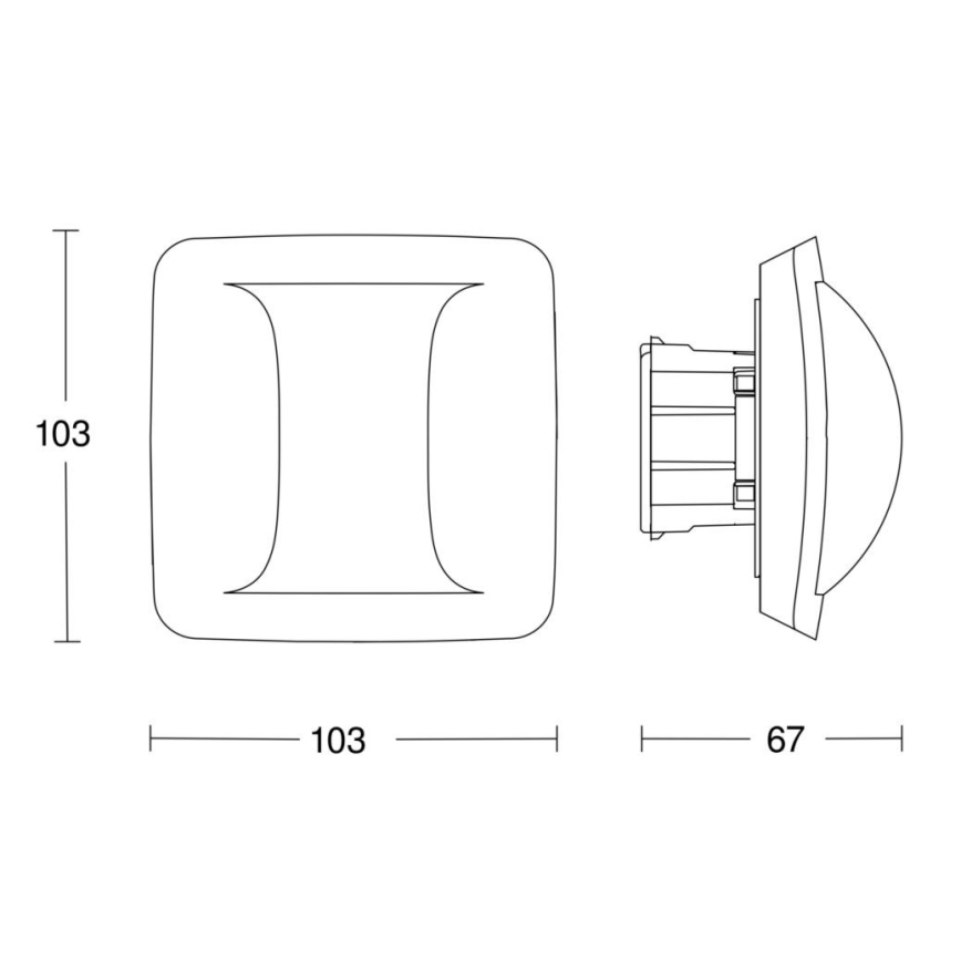 Steinel 058005 - Датчик присутствия Hallway COM2 белый