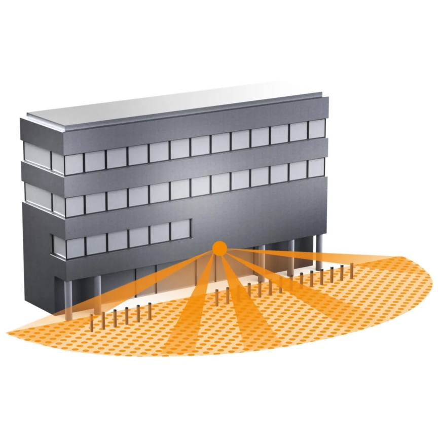 Steinel 058135 - Датчик руху IS 3180 V3 KNX IP54 квадратний білий