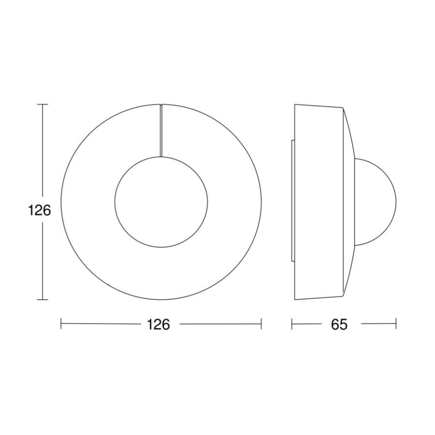 Steinel 058180 - Датчик движения IS 3360 V3 KNX IP54 круглый белый
