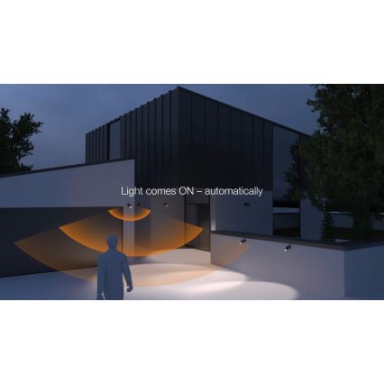 STEINEL 058630 - Вуличний настінний LED світильник з датчиком SPOT ONE 1xGU10/7W/230V IP44