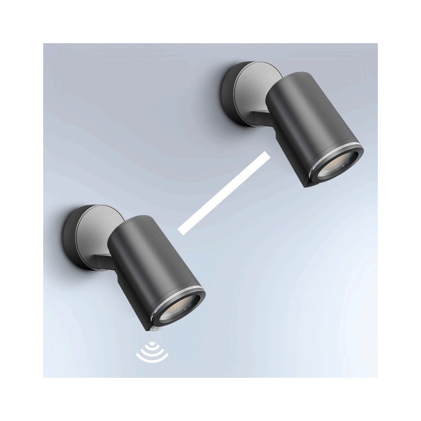 STEINEL 058630 - Вуличний настінний LED світильник з датчиком SPOT ONE 1xGU10/7W/230V IP44