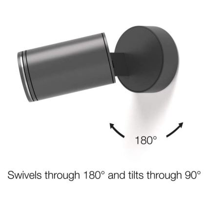 STEINEL 058630 - Вуличний настінний LED світильник з датчиком SPOT ONE 1xGU10/7W/230V IP44