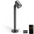 Steinel 058678 - Светодиодная уличная лампа с датчиком освещенности SPOT WAY 1xGU10/7,86W/230V IP44 антрацит