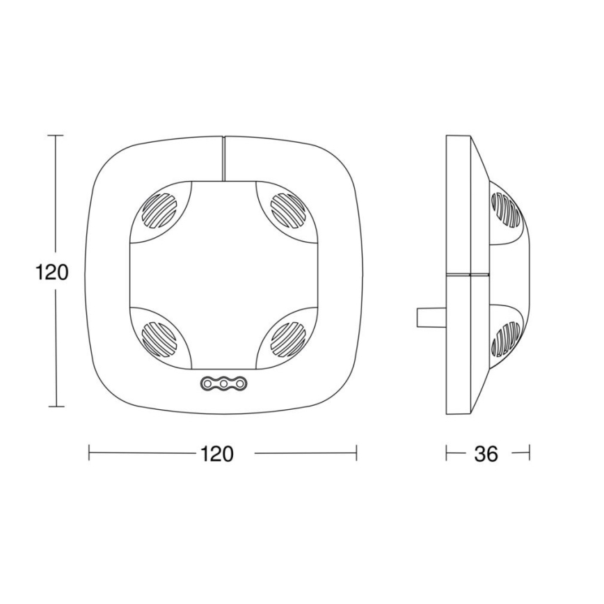 Steinel 059521 - Датчик присутствия DualTech KNX белый