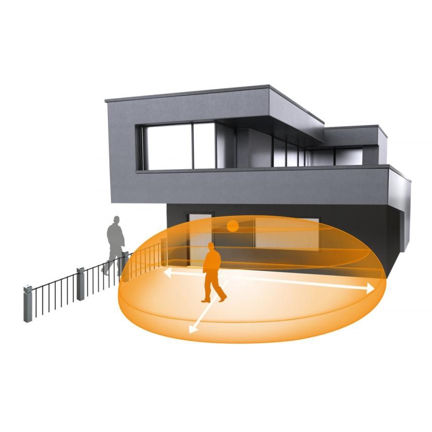 Steinel 059644 - Датчик руху iHF 3D KNX IP54 білий
