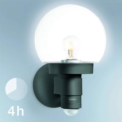 Steinel 059880 - Уличный светильник с датчиком L 115 1xE27/60W/230V IP44
