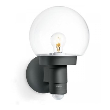 Steinel 059880 - Вуличний сенсорний світильник L 115 1xE27/60W/230V IP44