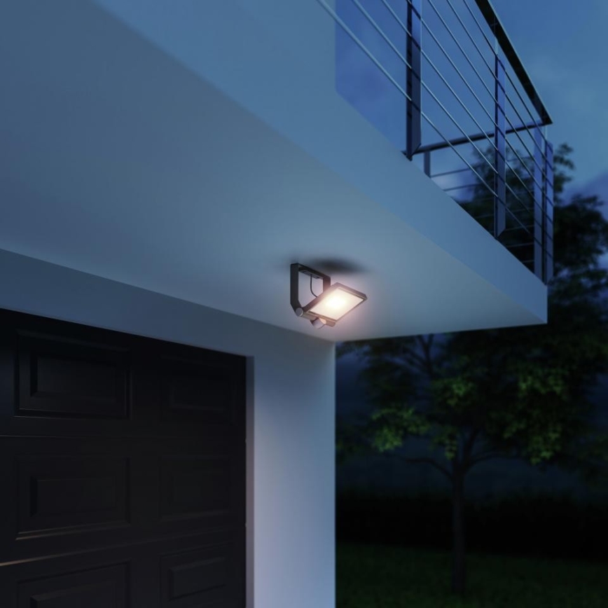 Steinel 065263 - Светодиодный прожектор с датчиком XLED ONE XL S LED/42,6W/230V 3000K IP44 антрацит