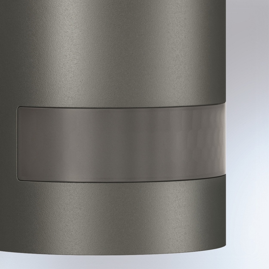 Steinel 065287 - Вуличний світлодіодний світильник з датчиком L 605 LED/9,5W/230V IP44 антрацит