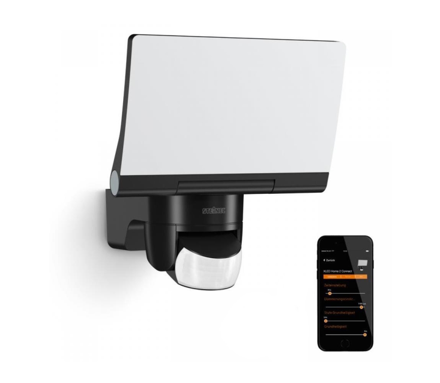 Steinel 065447 - Светодиодный прожектор с датчиком XLED HOME LED/13,5W/230V IP44 черный