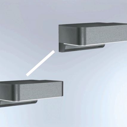 STEINEL 065690 - LED Вуличний настінний світильник з датчиком L800 LED/7,5W/230V IP44