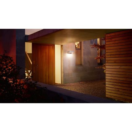 STEINEL 065690 - LED Вуличний настінний світильник з датчиком L800 LED/7,5W/230V IP44