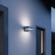 STEINEL 065706 - LED Вуличний настінний світильник з датчиком LED/12,5W/230V IP44
