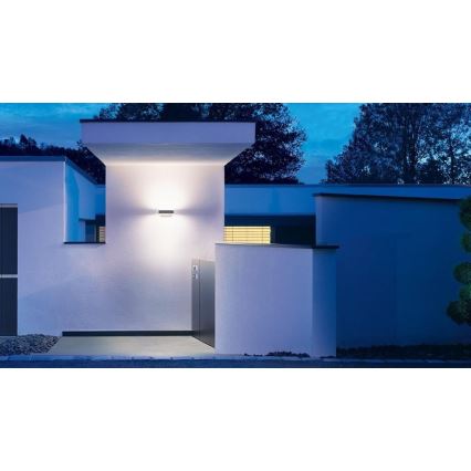 STEINEL 065706 - Уличный светодиодный настенный светильник с датчиком L810 LED/12,5W/230V IP44