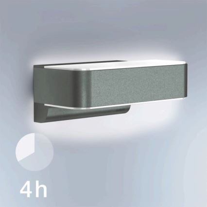 STEINEL 065706 - Уличный светодиодный настенный светильник с датчиком L810 LED/12,5W/230V IP44