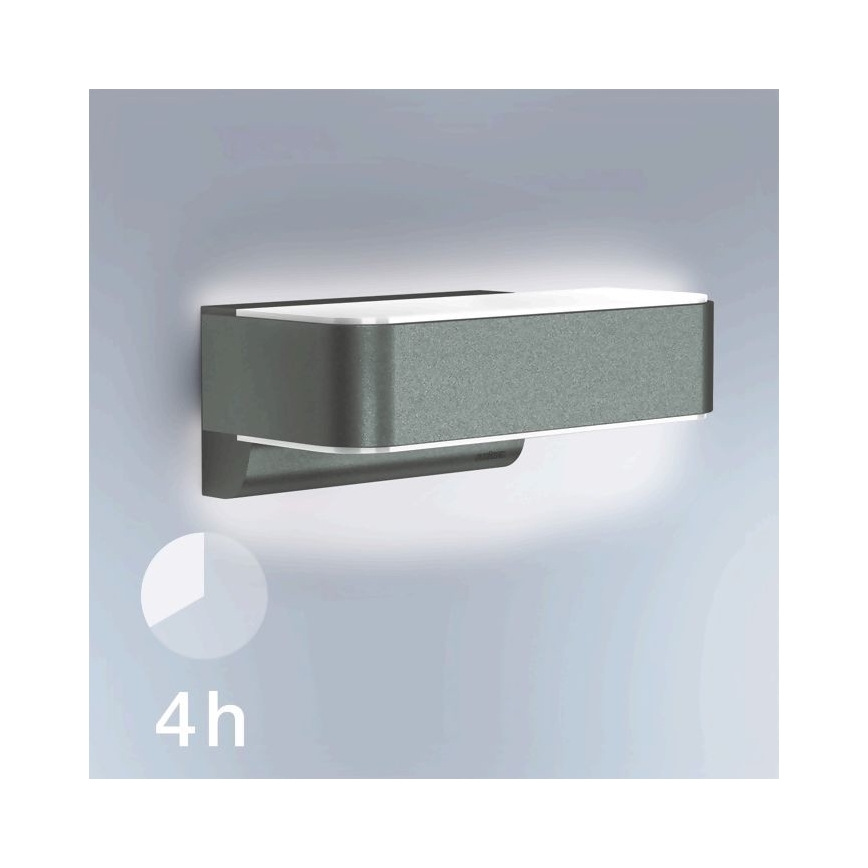 STEINEL 065713 - Номер дома со светодиодной подсветкой и датчиком L820 LED/12,5W/230V IP44
