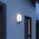 Steinel 065782 - Уличный настенный светильник с датчиком освещенности L 22 1xE27/60W/230V IP44 нержавеющая сталь