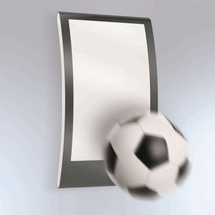 Steinel 065782 - Вуличний настінний світильник з датчиком сутінків L 22 1xE27/60W/230V IP44 нержавіюча сталь