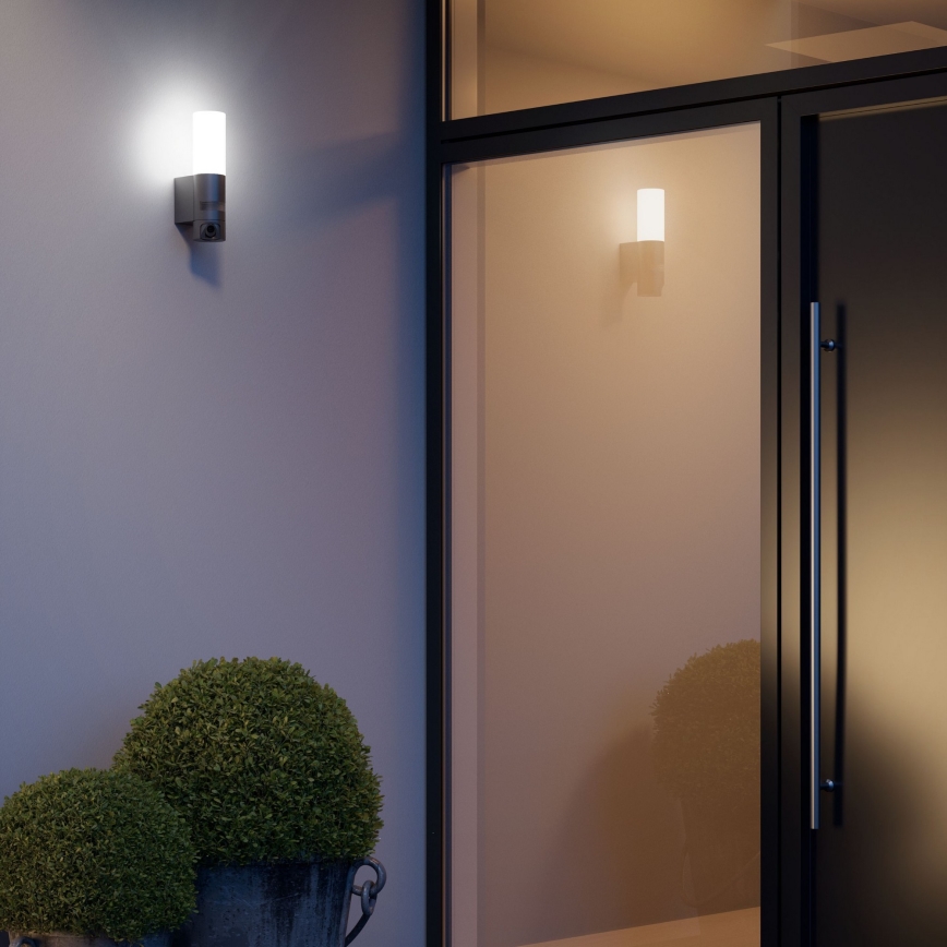 Steinel 065829 - Вуличний світлодіодний світильник з датчиком та камерою L 620 LED/13,5W/230V IP44