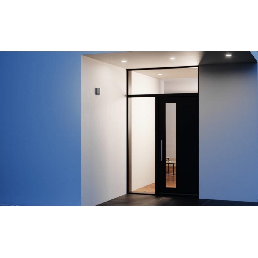 Steinel 066079 - Зовнішній датчик руху IS 180 DIGI HD COM1 IP54 антрацит