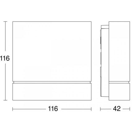 Steinel 066109 - Зовнішній датчик руху IS 180 DIGI HD COM1 IP54 білий