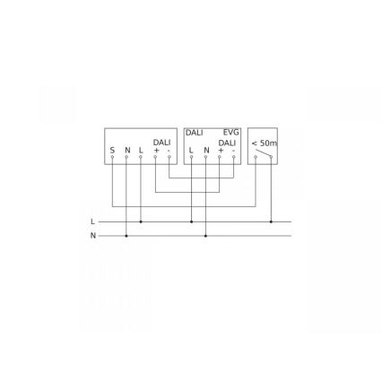 Steinel 067151 - Датчик присутствия встроенный IR MICRO OFFICE DALI2