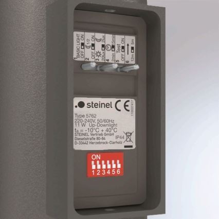 Steinel 067199 - Вуличний настінний LED світильник з датчиком L 930 S LED/9,3W/230V IP44 антрацит