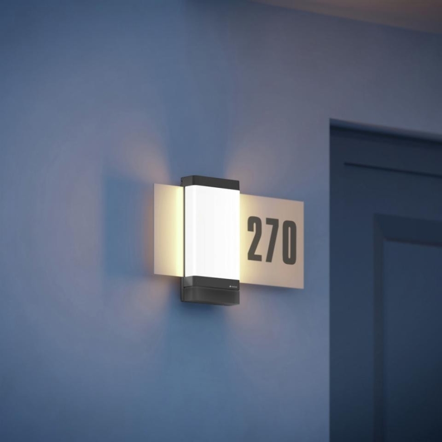 Steinel 067205 - Світлодіодний номер будинку з датчиком L270SC LED/7,8W/230V IP44