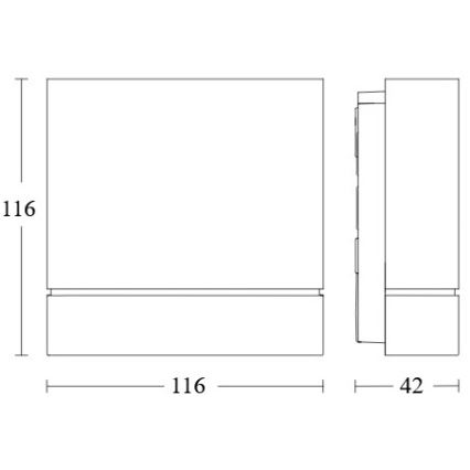 Steinel 067274 - Зовнішній датчик руху IS 180 DIGI BASIC IP54 антрацит
