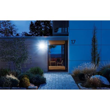 STEINEL 068066 - Светодиодный отражатель с датчиком XLED PRO LED/20W/230V IP44 3000K антрацит