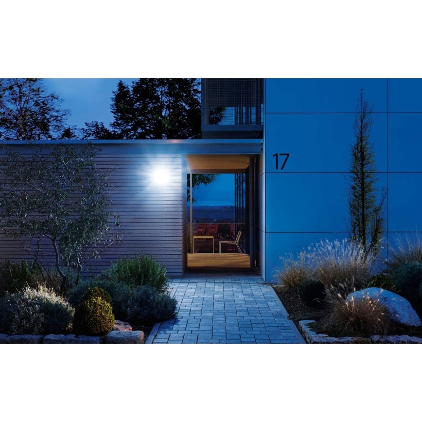 STEINEL 068066 - Светодиодный отражатель с датчиком XLED PRO LED/20W/230V IP44 3000K антрацит