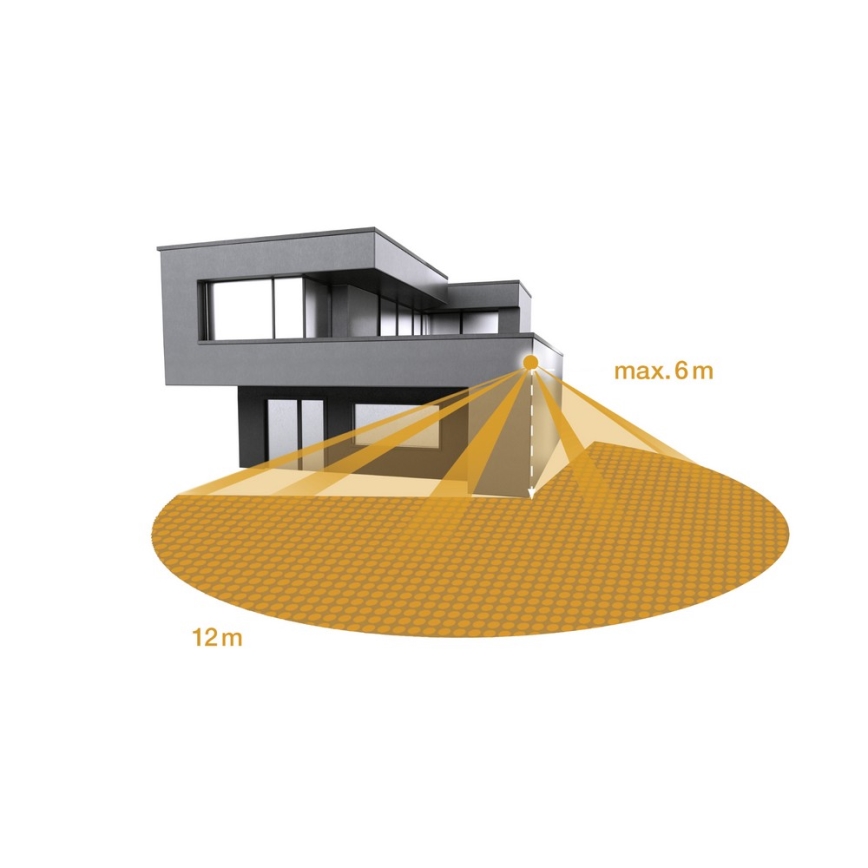 Steinel 068110 - Світлодіодний прожектор з датчиком XLED PRO LED/20W/230V 3000K IP44 чорний