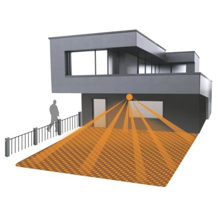 Steinel 068196 - Світлодіодний стельовий світильник для ванної кімнати з датчиком DL Vario Quattro PRO S LED/14W/230V 4000K IP54