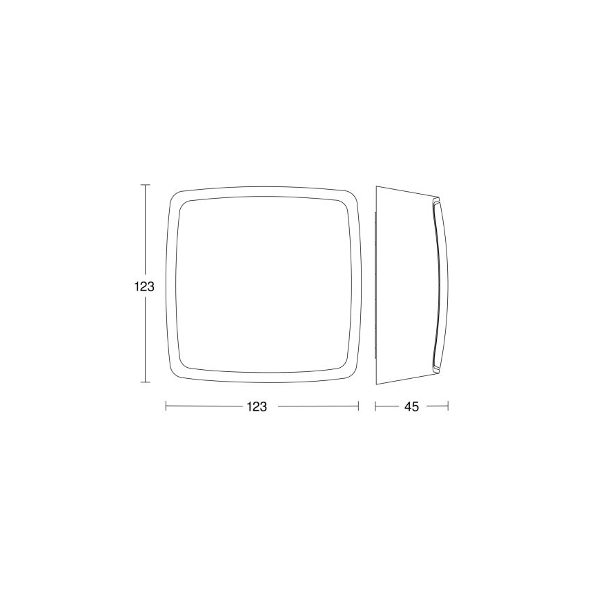 Steinel 068288 - Детектор присутності TRUE PRESENCE COM2G IP54 чорний