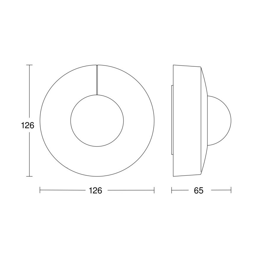 Steinel 068547 - Датчик движения IS 3360 40m COM1 IP54 круглый черный
