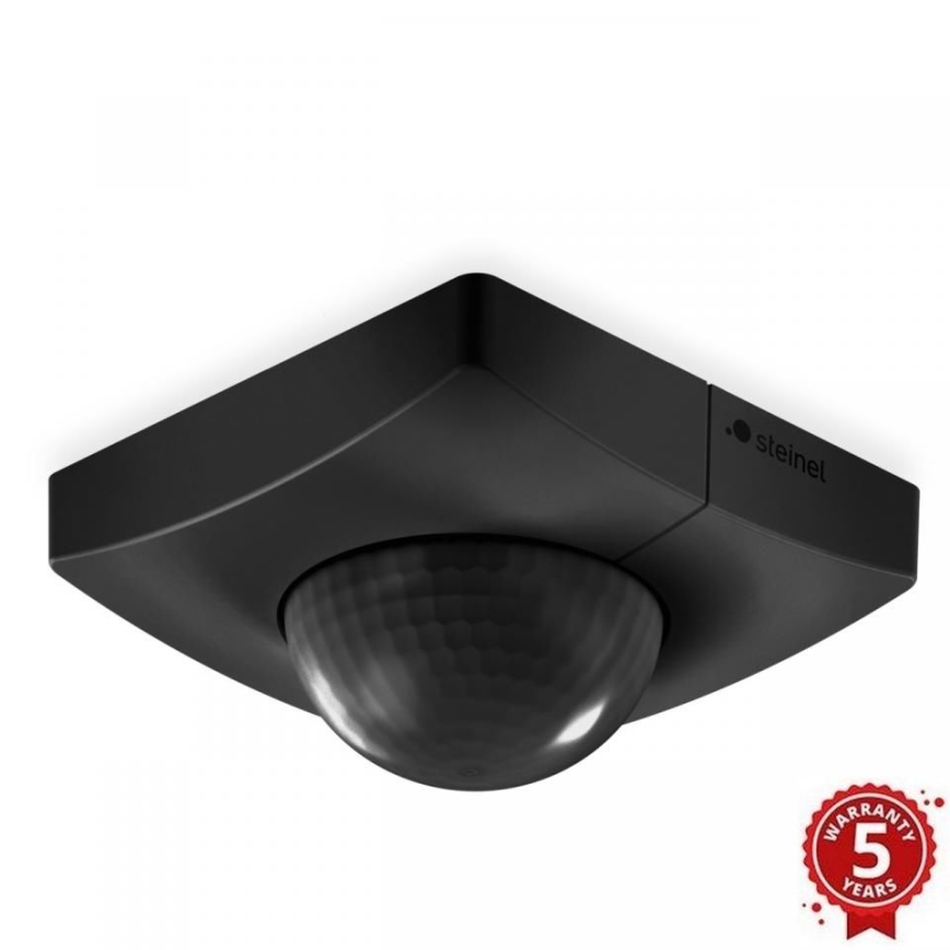 Steinel 068578 - Датчик руху IS 3360 40м V3 KNX квадратний чорний