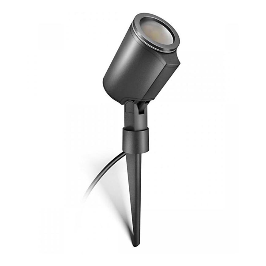 Steinel 068660 - Светодиодная уличная лампа SPOT GARDEN 1xGU10/6,7W/230V IP44 антрацит